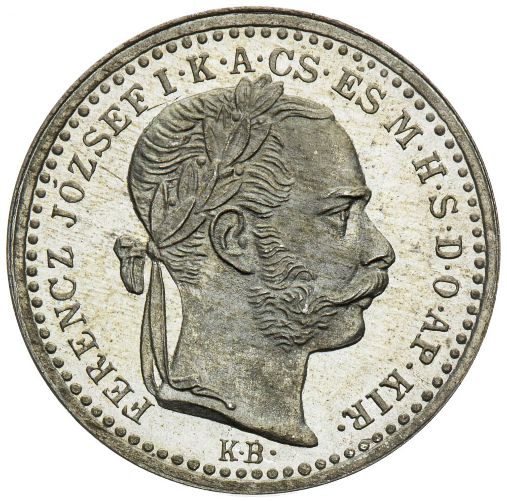 10 Kreutzer 1871 - front