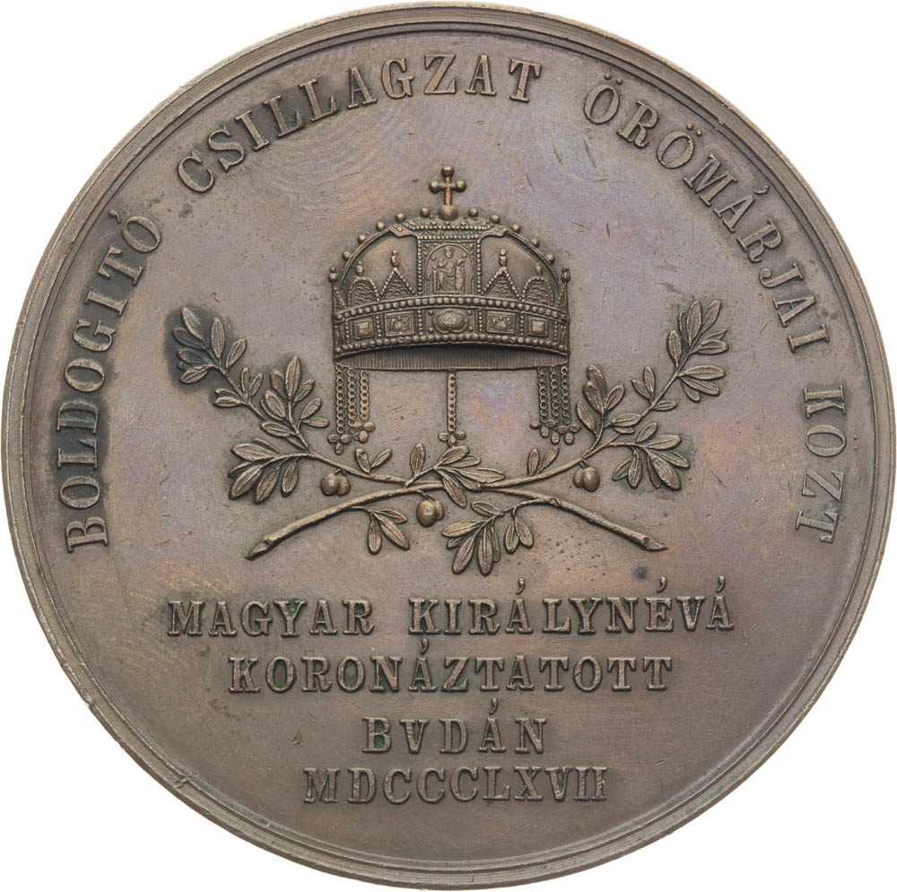 Medal 1867 - back