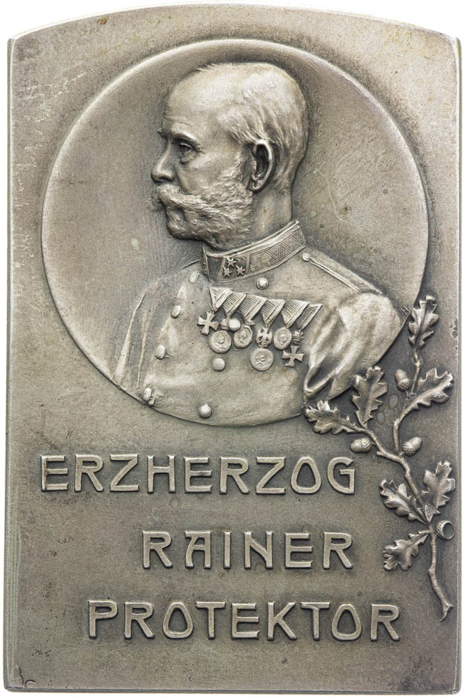 Silver Medal 1910 (Plaque) - front