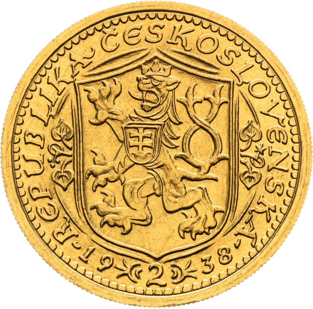 2 Ducats 1938 - back