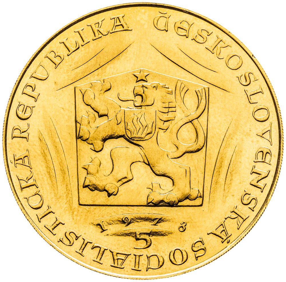 5 Ducats 1978 - back