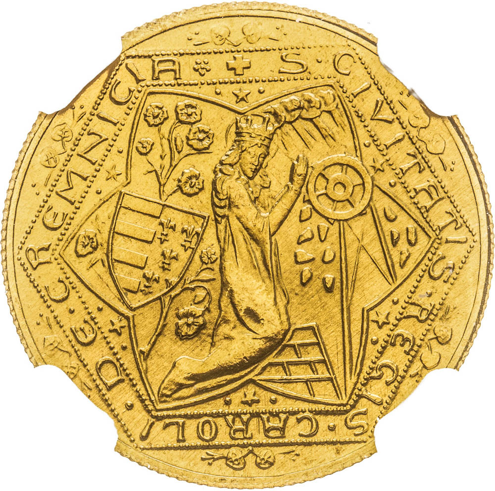 Gold medal 1934/1973 (Ducat) - front