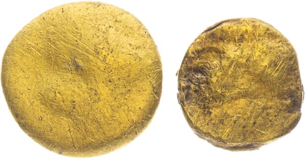 1/8 Stater, 1/24 Stater – AE/AR gold plated (2 pcs) - front
