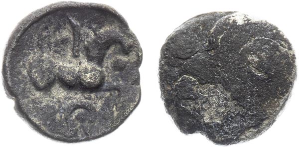 Obol (3rd/2nd century BC) (2 pcs) - front