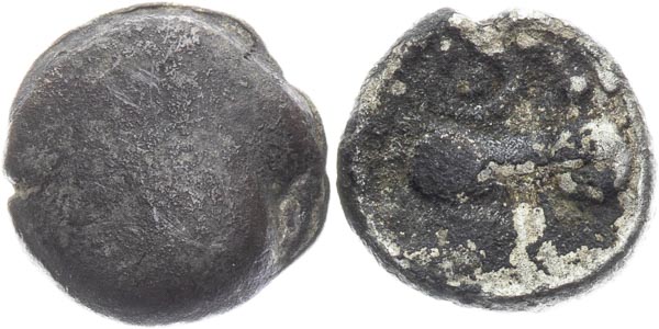 Obol (3rd/2nd century BC) (2 pcs) - back