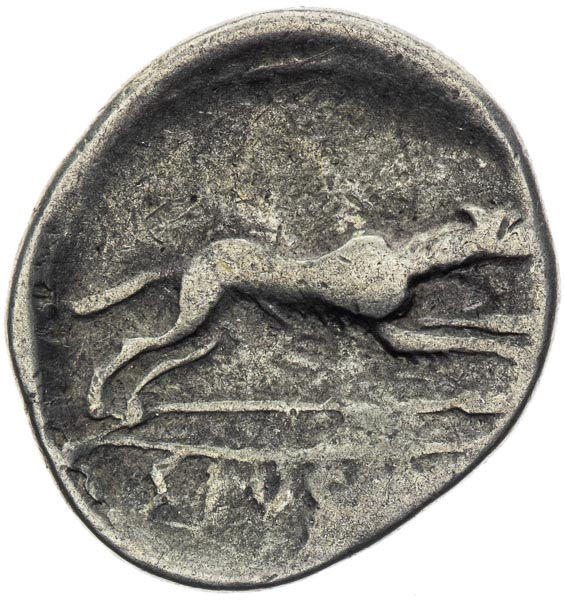 Denar (after 74 BC) - back