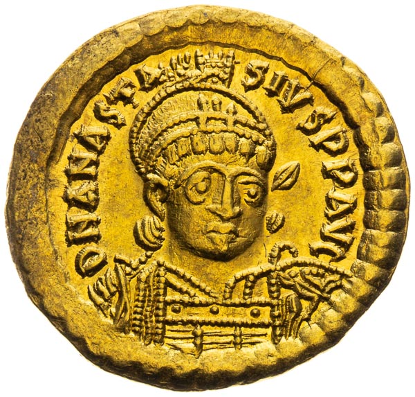 Solidus (507–518) - front