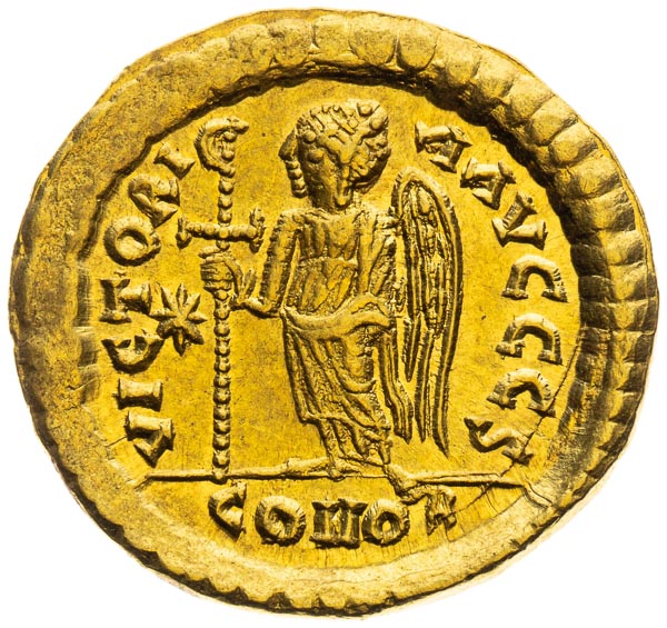 Solidus (507–518) - back