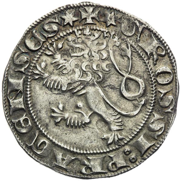 Prague Groschen - back