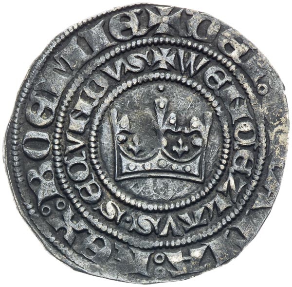 Prague Groschen - front