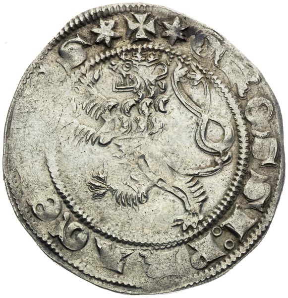 Prague Groschen - back