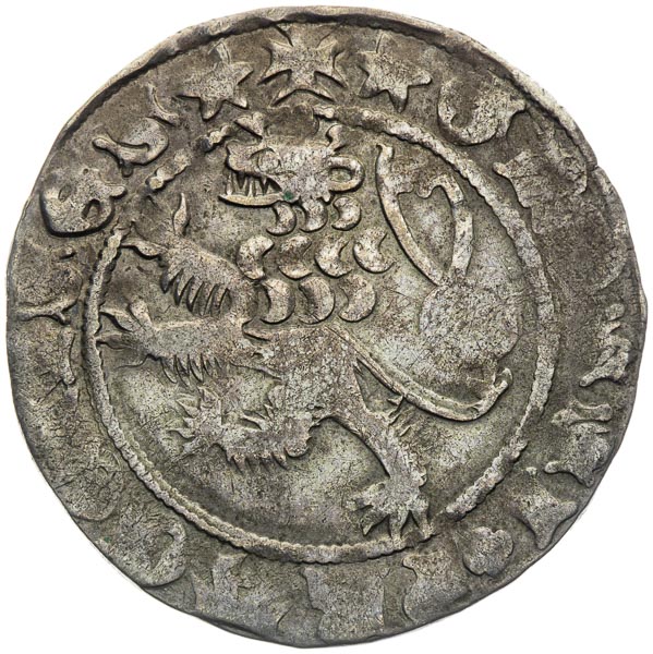 Prague Groschen - back