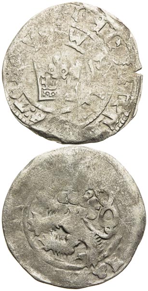 Prague Groschen (2 pcs) - front