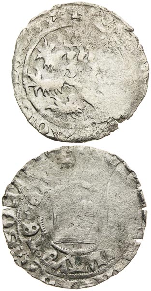 Prague Groschen (2 pcs) - back