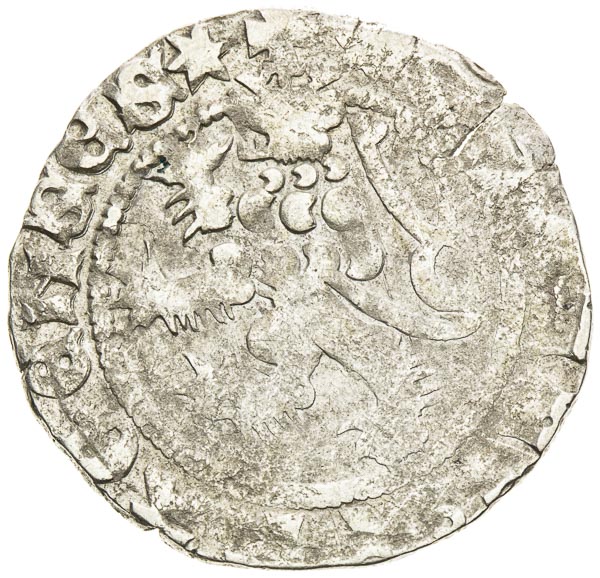 Prague Groschen - back