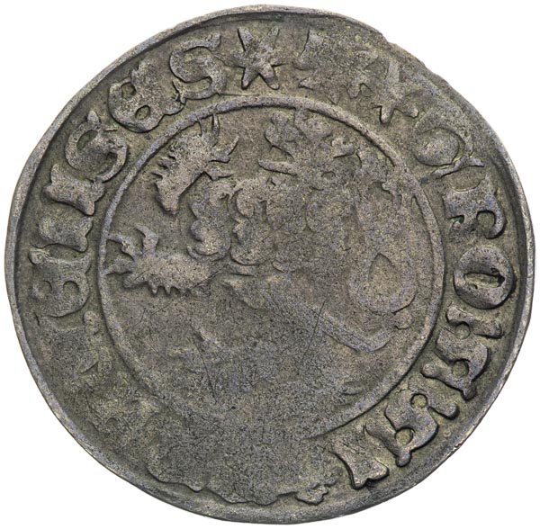 Prague Groschen - back