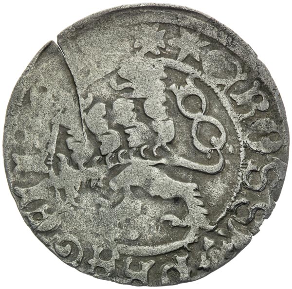 Prague Groschen - back