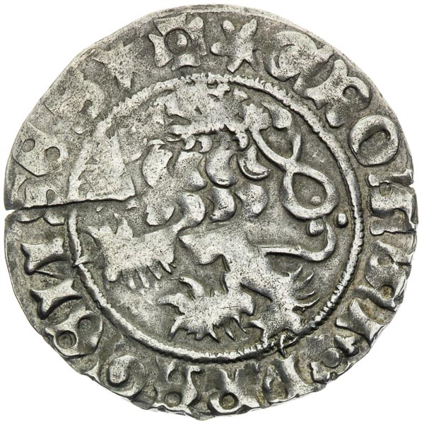 Prague Groschen - back