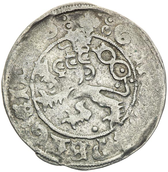 Prague Groschen - back