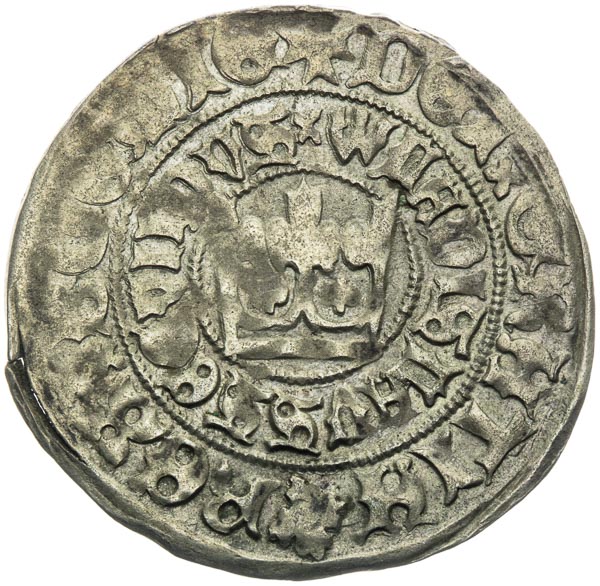 Prague Groschen - back