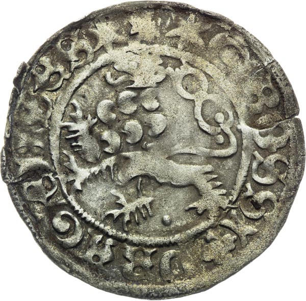 Prague Groschen - back