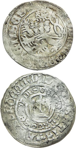 Prague Groschen (2 Stk.) - front