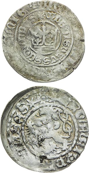 Prague Groschen (2 Stk.) - back