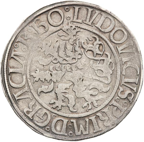 Thaler (around 1520–1523) - back