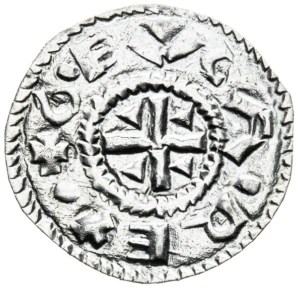 Denar (1074-1077) - front