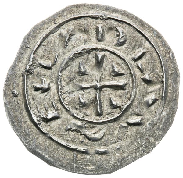 Denar (1095-1116) - back