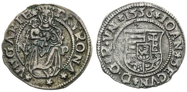 Denar 1556 (2 pcs) - back