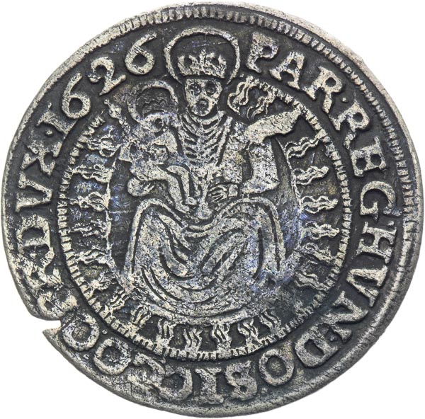 Groschen 1626 - back