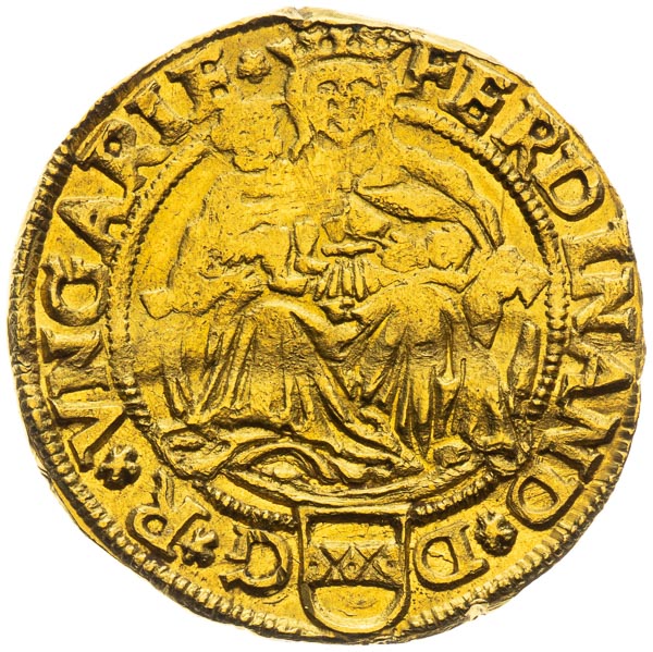 Ducat 1555 - front