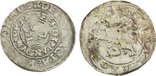 Prague Groschen 1535, 1540 (2 pcs) - front