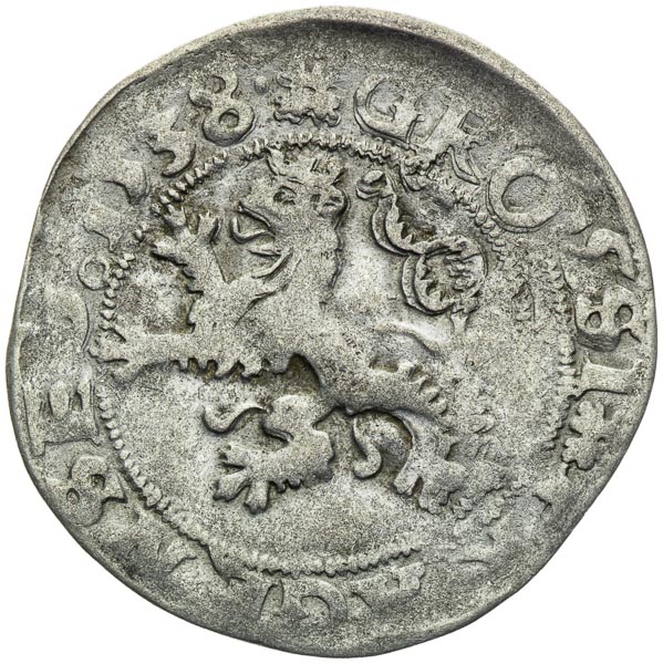 Prague Groschen 1538 - back