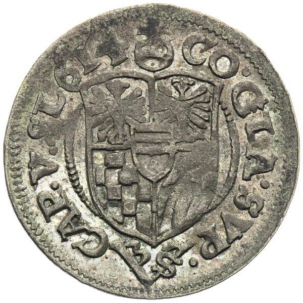 3 Kreutzer 1614 - back