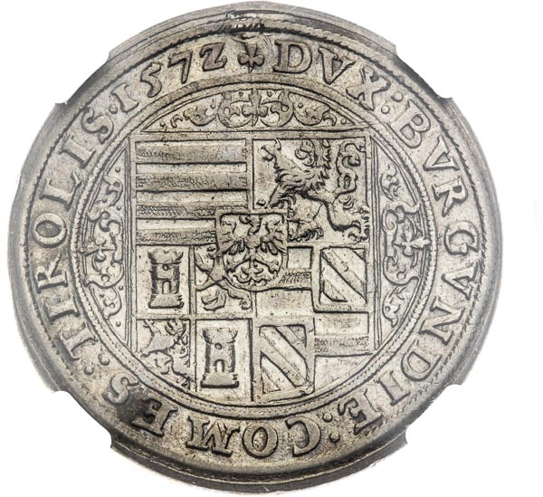 60 Kreutzer 1572 - back