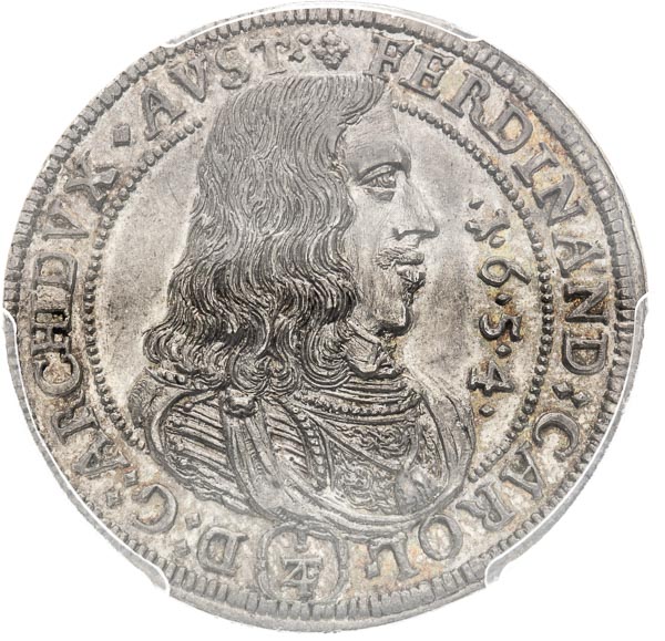 1/4 Thaler 1654 - front