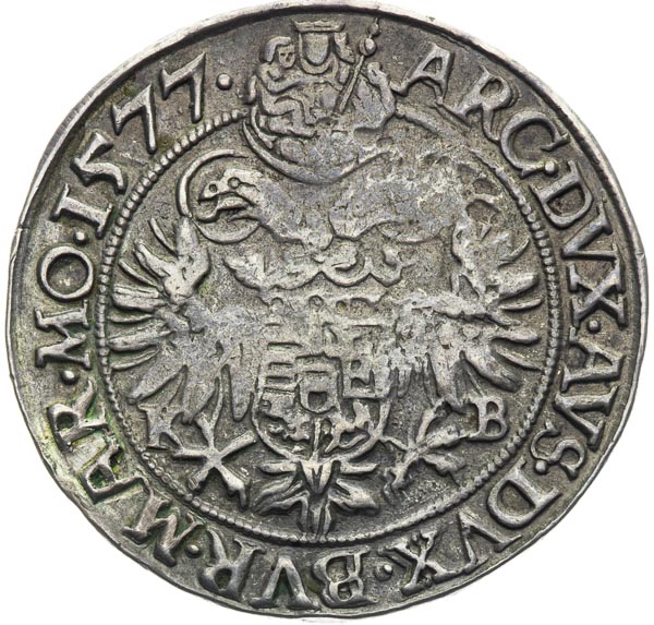 1/4 Thaler 1577 - back