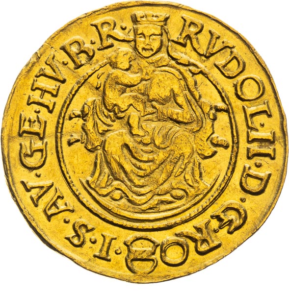 Ducat 1590 - front
