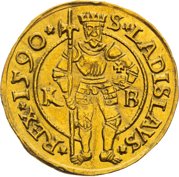 Ducat 1590 - back