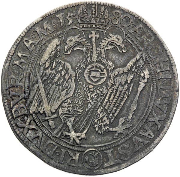 Thaler 1580 - back