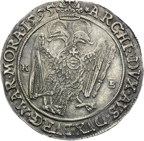 Thaler 1595 - back