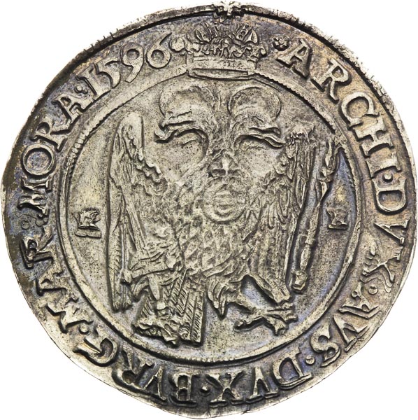 Thaler 1596 - back