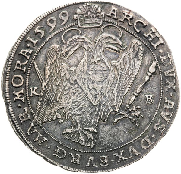 Thaler 1599 - back