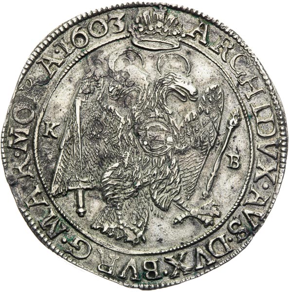 Thaler 1603 - back