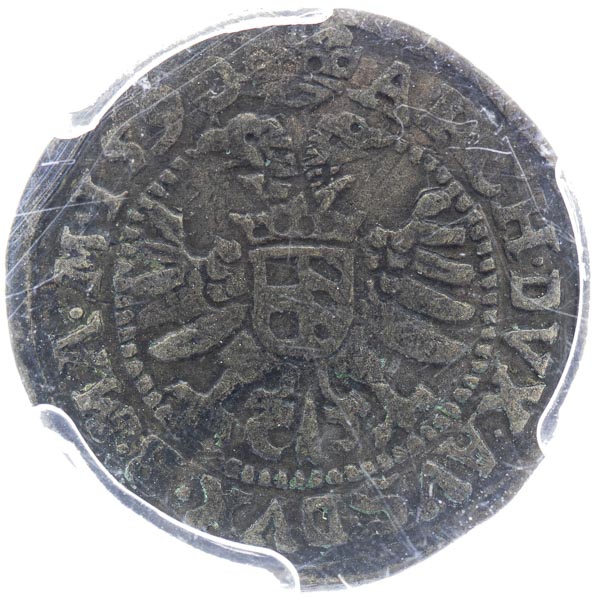 Weissgroschen 1590 - back