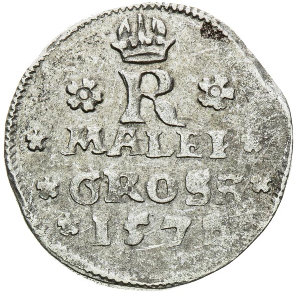 Kleingroschen 1578 - back