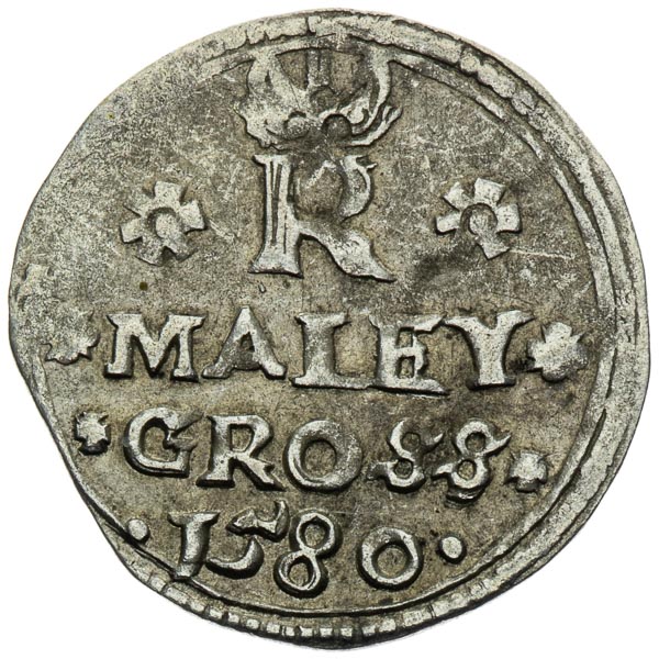 Kleingroschen 1580 - back