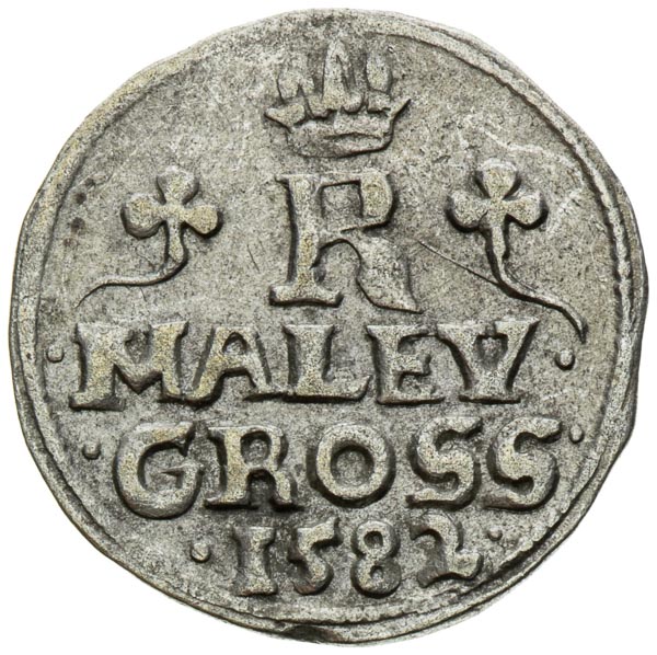 Kleingroschen 1582 - back